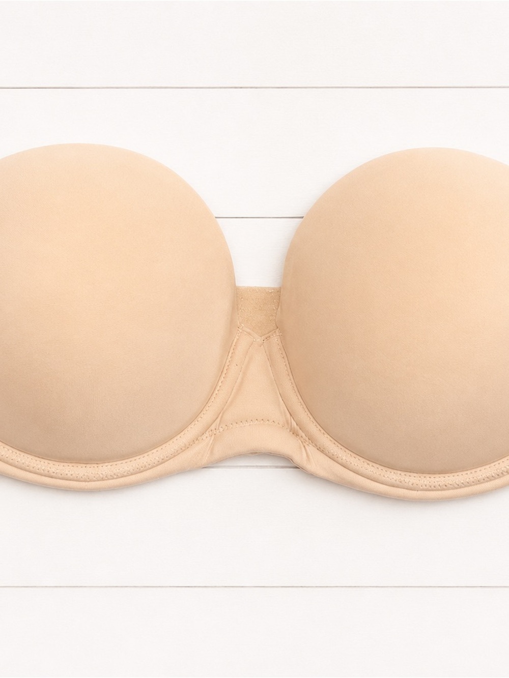 Wacoal Strapless Bandeau Bra — Nude Beige